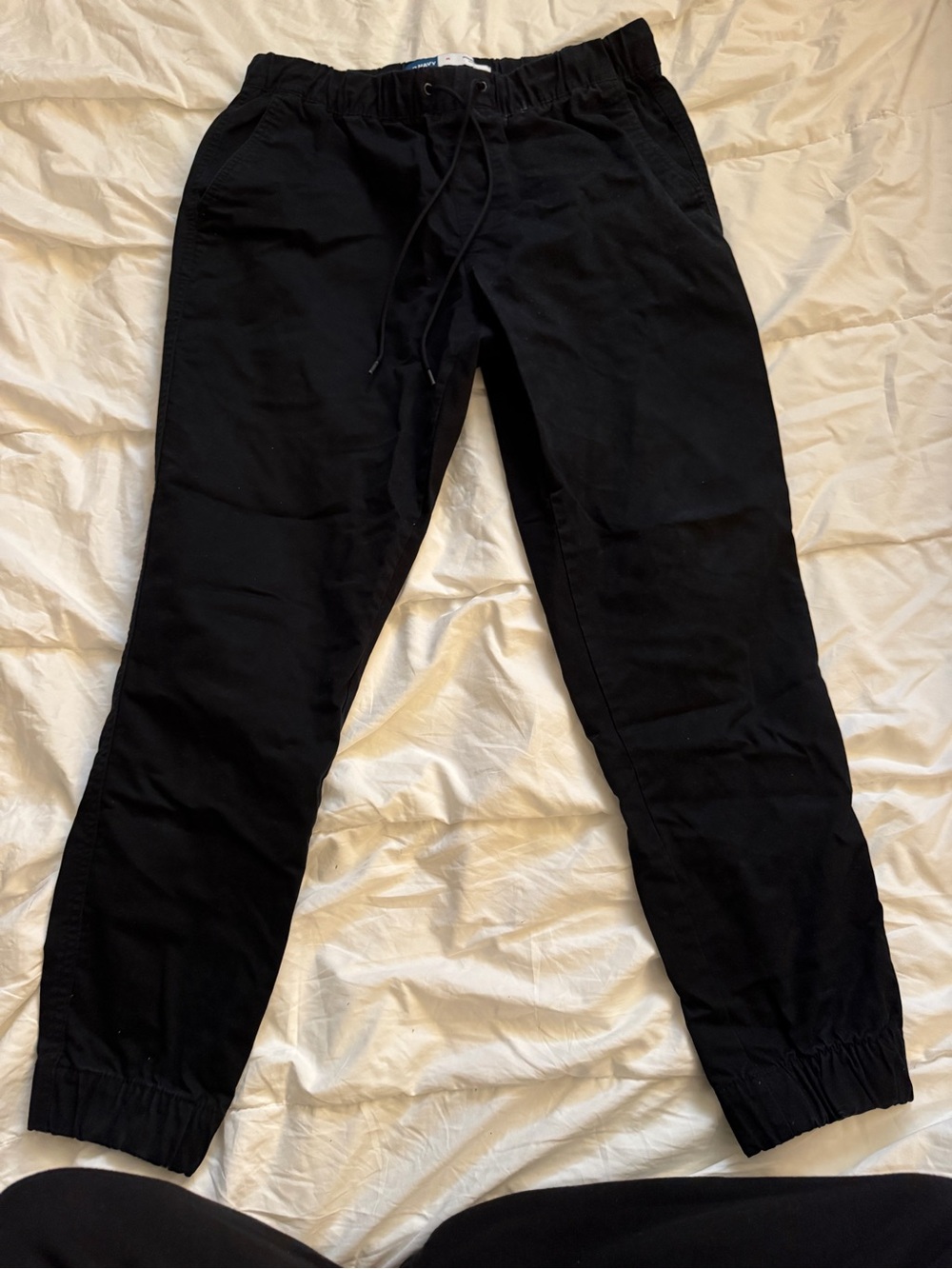 Old Navy Black Drawstring Jogger Pants